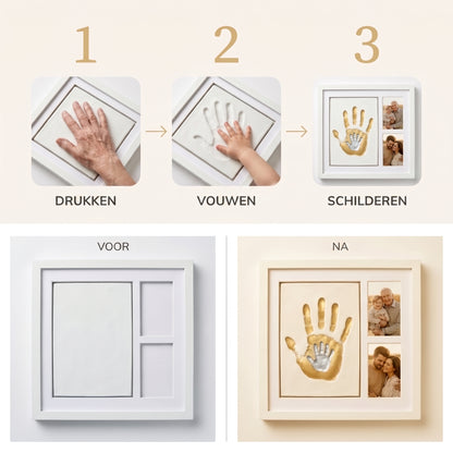 Keepsy™ Klei Handafdruk Set